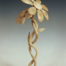 Wooden flower